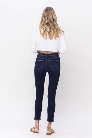 High Rise Ankle Skinny Jeans *Online Only* - Premium clothing at Lonnys NY - Just $65! Shop Womens clothing now 