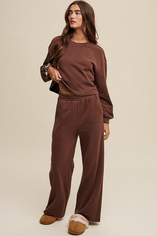 Knit Athleisure Lounge Set *Online Only* - Premium clothing at Lonnys NY - Just $75! Shop Womens clothing now 