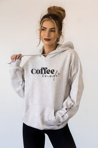 Coffee Mode Graphic Hoodie *Online Only* - Premium  at Lonnys NY - Just $90! Shop Womens clothing now 