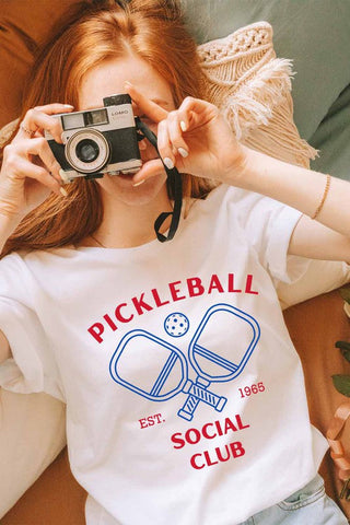Pickleball Graphic Tee *Online Only* - Premium  at Lonnys NY - Just $45! Shop Womens clothing now 