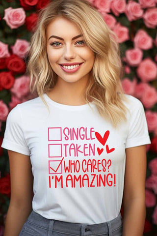 Valentine Graphic Tee * Online Only* - Premium  at Lonnys NY - Just $43! Shop Womens clothing now 