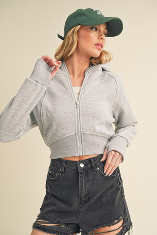 Deva Cropped Jacket *Online Only* - Premium clothing at Lonnys NY - Just $72! Shop Womens clothing now 