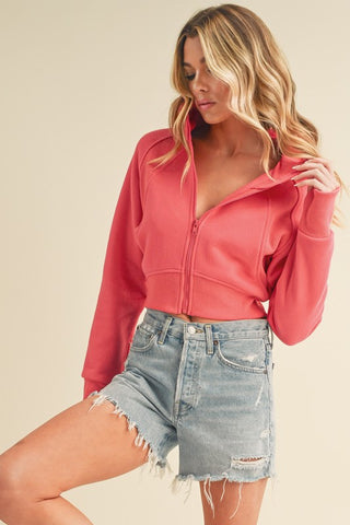 Deva Cropped Jacket *Online Only* - Premium clothing at Lonnys NY - Just $72! Shop Womens clothing now 