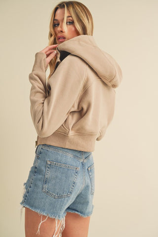 Deva Cropped Jacket *Online Only* - Premium clothing at Lonnys NY - Just $72! Shop Womens clothing now 