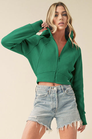 Deva Cropped Jacket *Online Only* - Premium clothing at Lonnys NY - Just $72! Shop Womens clothing now 