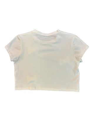 Cropped Bow Tie Tee *Online Only* - Premium clothing at Lonnys NY - Just $67! Shop Womens clothing now 