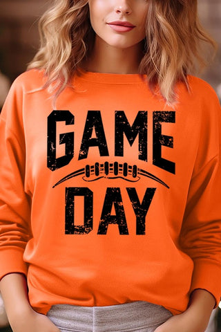 Game Day Football Fleece Sweatshirt *Online Only* - Premium clothing at Lonnys NY - Just $65! Shop Womens clothing now 