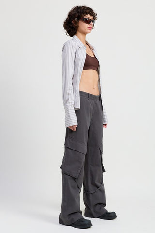 Emory Park Calista Cargo Trouser *Online Only* - Premium clothing at Lonnys NY - Just $74! Shop Womens clothing now 