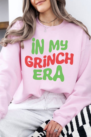 Christmas Grinch Fleece Sweatshirt *Online Only* - Premium clothing at Lonnys NY - Just $63! Shop Womens clothing now 