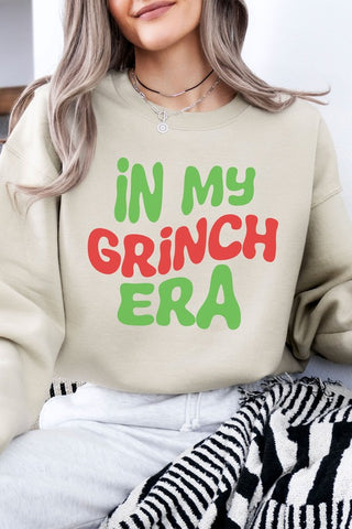 Christmas Grinch Fleece Sweatshirt *Online Only* - Premium clothing at Lonnys NY - Just $63! Shop Womens clothing now 