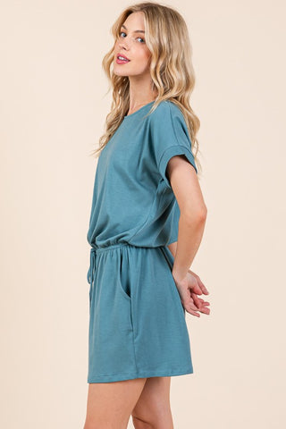 Short Sleeve Romper *Online Only* - Premium clothing at Lonnys NY - Just $55! Shop Womens clothing now 