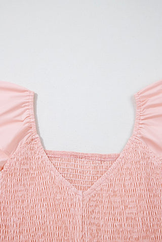 Smocked High Waist Ruffle Maxi Dress *Online Only* - Premium clothing at Lonnys NY - Just $100! Shop Womens clothing now 