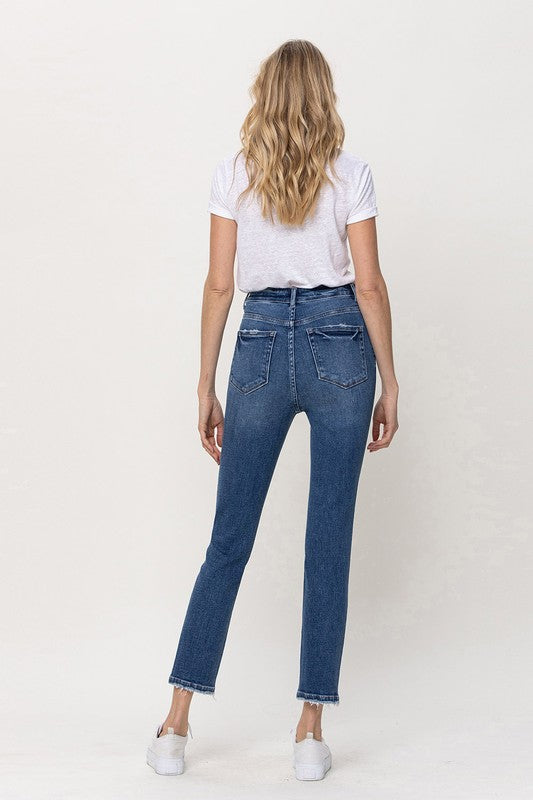 Flying Monkey STRETCH HIGH RISE SLIM STRAIGHT ANKLE *Online Only*