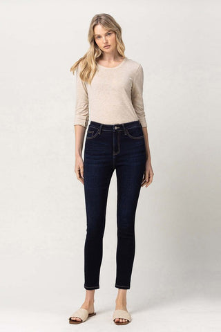 Flying Monkey SUPER SOFT HIGH RISE CROP SKINNY *Online Only* - Premium Jeans at Lonnys NY - Just $71! Shop Womens clothing now 