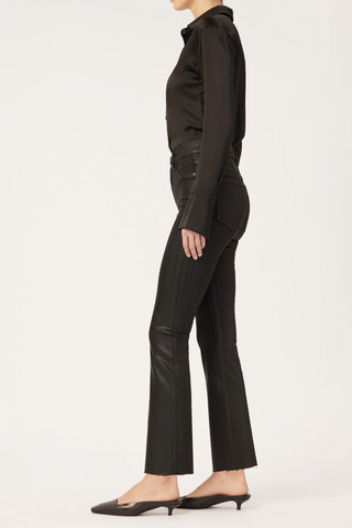 DL1961 Bridget Boot High Rise Instasculpt 27" - Black Coated - Premium pants at Lonnys NY - Just $209! Shop Womens clothing now 
