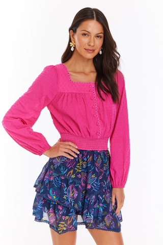 Allison NY Gracie Mini Skirt - Premium Skirts at Lonnys NY - Just $163! Shop Womens clothing now 