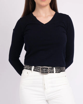 Britta Pyramid Stud Leather Belt - Premium clothing at Lonnys NY - Just $115! Shop Womens clothing now 