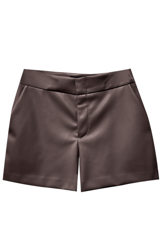 Fifteen Twenty Faux Leather Short - Premium shorts from Fifteen Twenty - Just $154! Shop now 