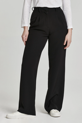 Another Love Adelaide High Rise Wide Leg Pant Black - Premium pants at Lonnys NY - Just $90! Shop Womens clothing now 