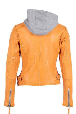 MAURITIUS Finja RF Leather Jacket - Premium Coats & Jackets from Mauritius - Just $298! Shop now 
