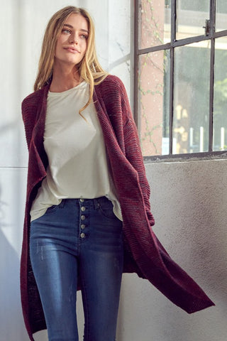 Chunky Knit Sweater Cardigan *Online Only* - Premium clothing at Lonnys NY - Just $60! Shop Womens clothing now 