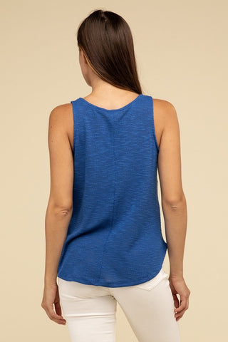 V Neck Cami Tank *Online Only* - Premium Shirts & Tops at Lonnys NY - Just $34! Shop Womens clothing now 