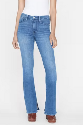 Frame Denim Le Mini Boot Slit in Crossings - Premium Jeans from FRAME DENIM - Just $258! Shop now 