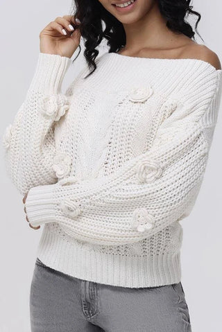 525 Madeline Off Shoulder Sweater - Premium clothing at Lonnys NY - Just $139! Shop Womens clothing now 