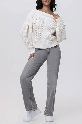 525 Madeline Off Shoulder Sweater - Premium clothing at Lonnys NY - Just $139! Shop Womens clothing now 