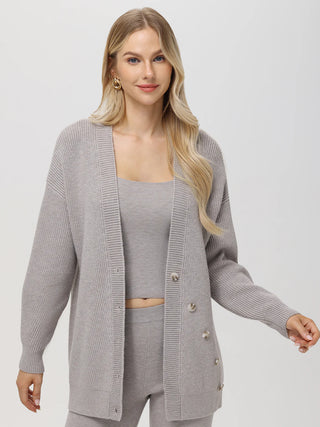 525 Evelyn Asymmetrical Cardigan - Premium clothing at Lonnys NY - Just $139! Shop Womens clothing now 