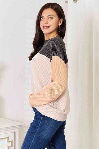 Double Take Dropped Shoulder Shirt *Online Only* - Premium clothing at Lonnys NY - Just $59! Shop Womens clothing now 