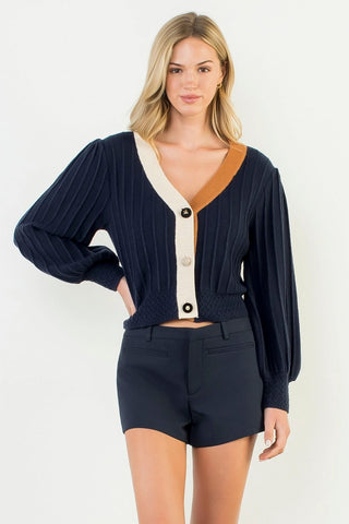61 Jane Balloon Sleeve Cardigan