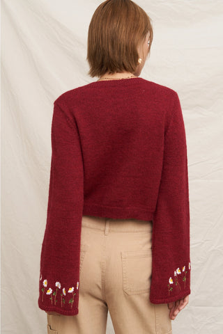 61 Jane Floral Embroidered Cardigan