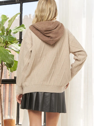 61 Jane Hoodie Cardigan