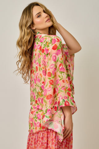 61 Jane Mixed Floral Kimono