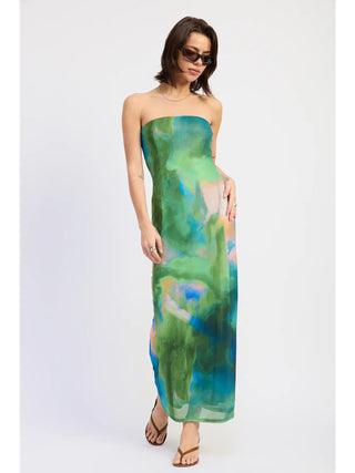61 Jane Tube Midi Dress