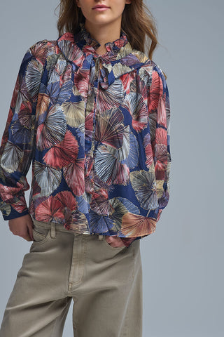 61 Jane Boho Ruffle Blouse