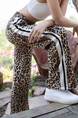 61 Jane Leopard Print Lounge Pants