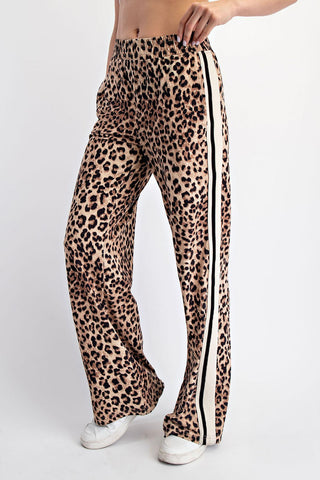 61 Jane Leopard Print Lounge Pants