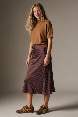 61 Jane Polka Dot Midi Skirt