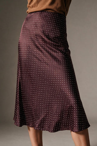 61 Jane Polka Dot Midi Skirt