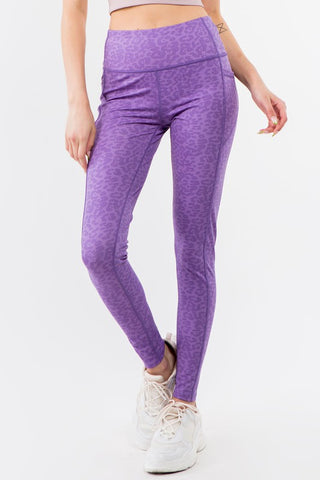 Black Leopard Leggings *Online Only* - Premium clothing at Lonnys NY - Just $33! Shop Womens clothing now 