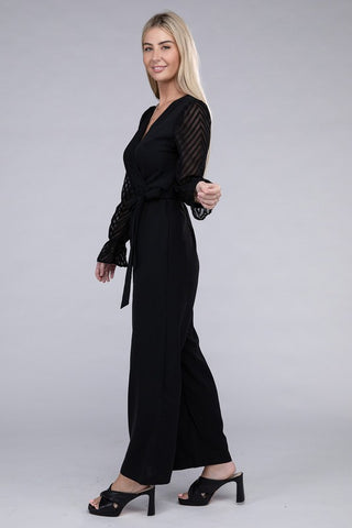 Wide leg Jumpsuit *Online Only* - Premium clothing at Lonnys NY - Just $45! Shop Womens clothing now 