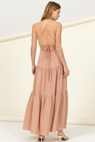 Said Yes Tiered Maxi Dress  *Online Only* - Premium  at Lonnys NY - Just $60! Shop Womens clothing now 