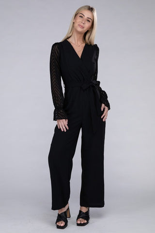 Wide leg Jumpsuit *Online Only* - Premium clothing at Lonnys NY - Just $45! Shop Womens clothing now 