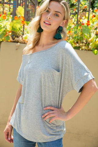 One Shoulder Top *Online Only* - Premium clothing at Lonnys NY - Just $42! Shop Womens clothing now 