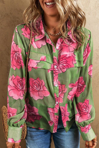 Rosy Long Sleeve Shirt  *Online Only* - Premium  at Lonnys NY - Just $93! Shop Womens clothing now 