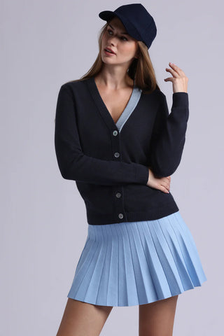 Minnie Rose V Neck Cardigan