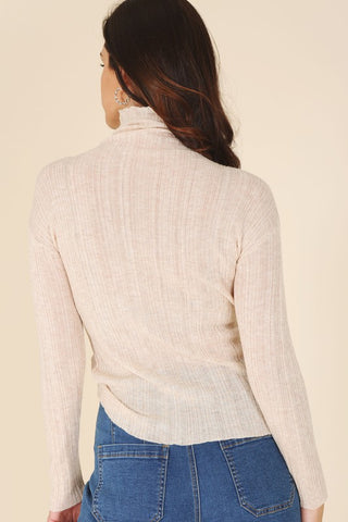 Wool Blend Mock Neck Sweater *Online Only* - Premium clothing at Lonnys NY - Just $32! Shop Womens clothing now 