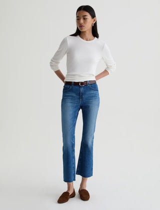 AG Farrah Boot Cropped Jeans